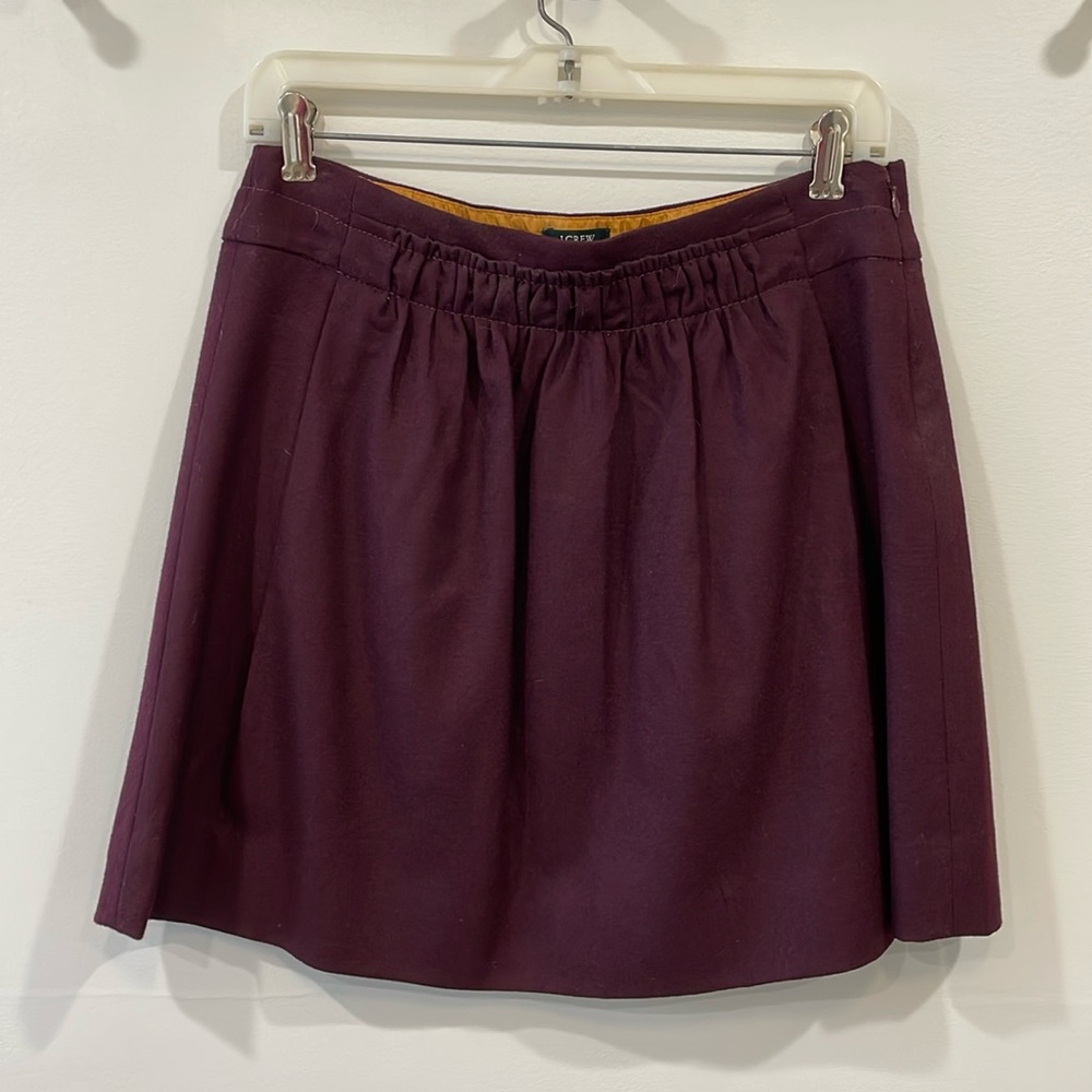 NWOT J Crew Wool Skirt